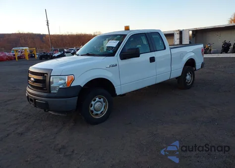 2013 Ford F-150 Xl z USA, uszkodzony, nr VIN 1FTFX1EF6DFC43629